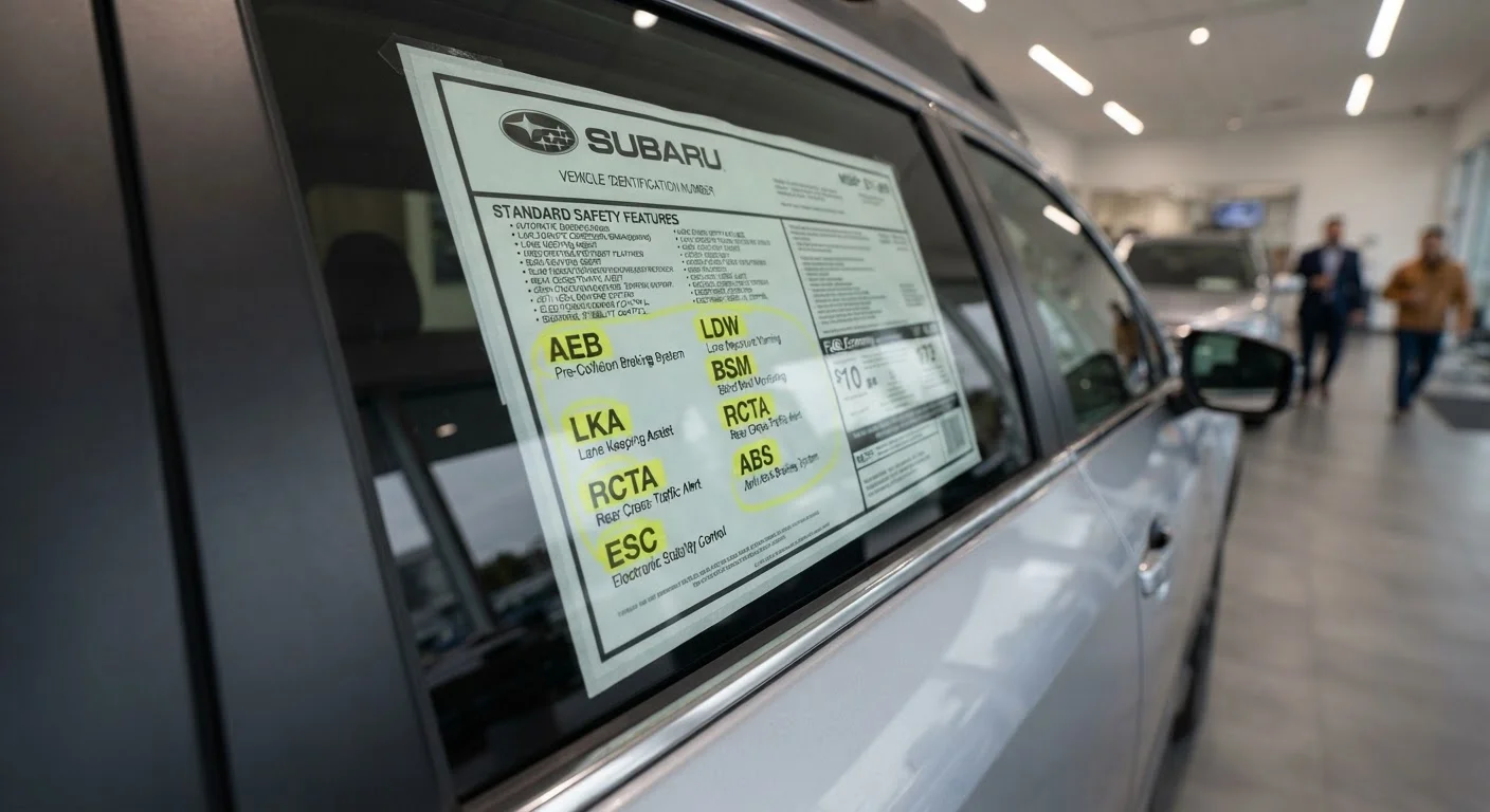 ADAS Glossary: Every Safety Tech Term You'll Encounter on a Window Sticker