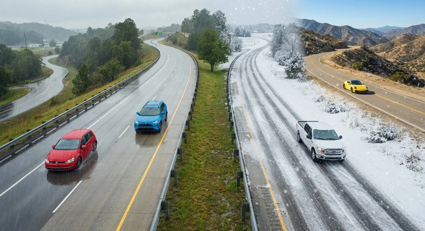 AWD, 4WD, FWD, RWD: What Each Drivetrain Actually Does in Everyday Conditions