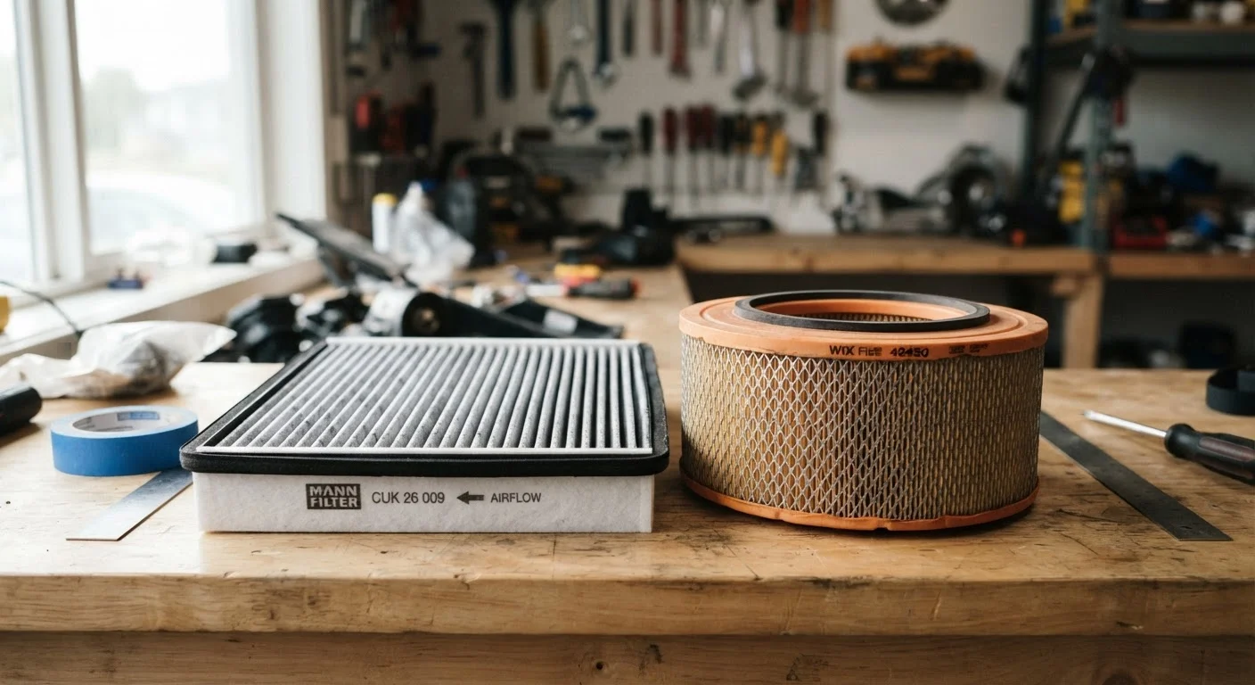 Cabin Air Filter vs. Engine Air Filter
