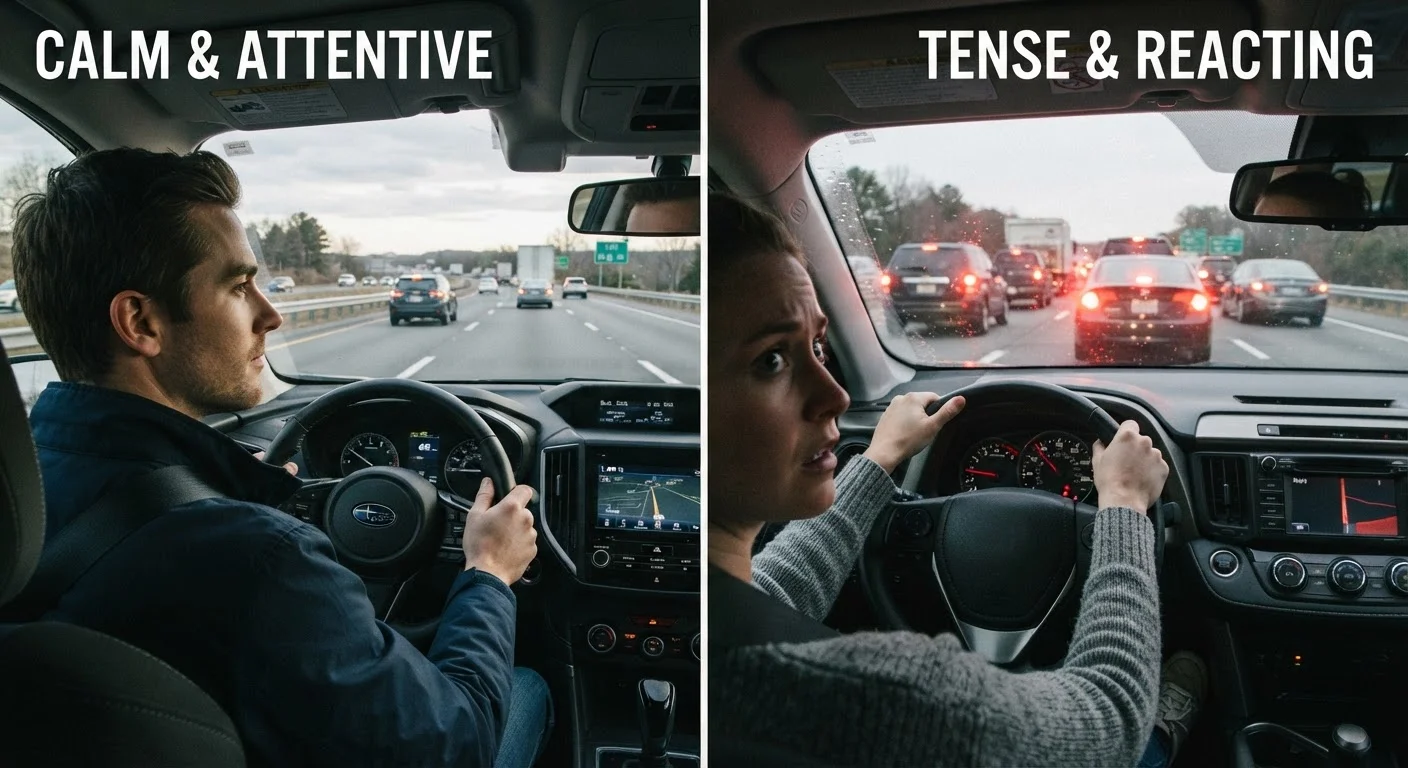 Defensive Driving vs Reactive Driving: Two Very Different Mindsets