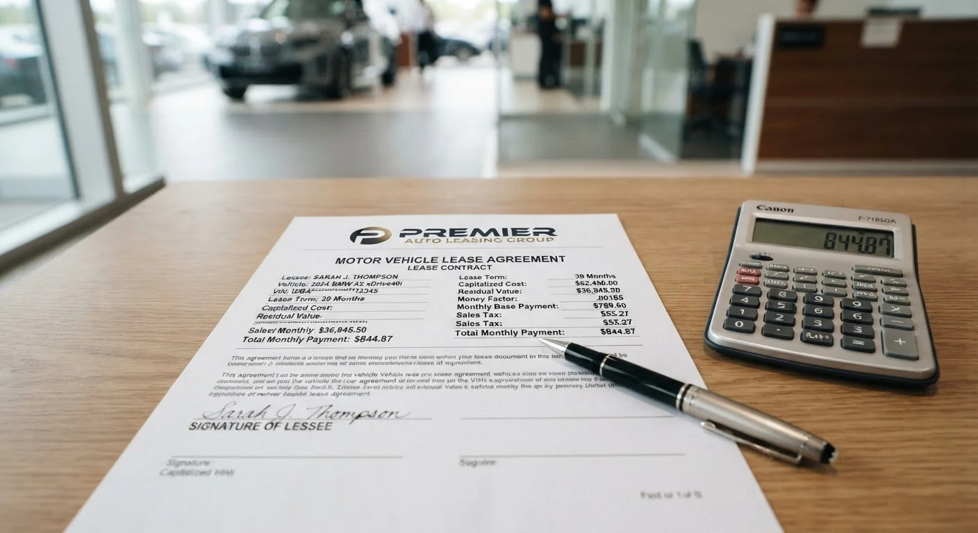 Everything Rolled Into Your Lease Payment: A Line-by-Line Breakdown