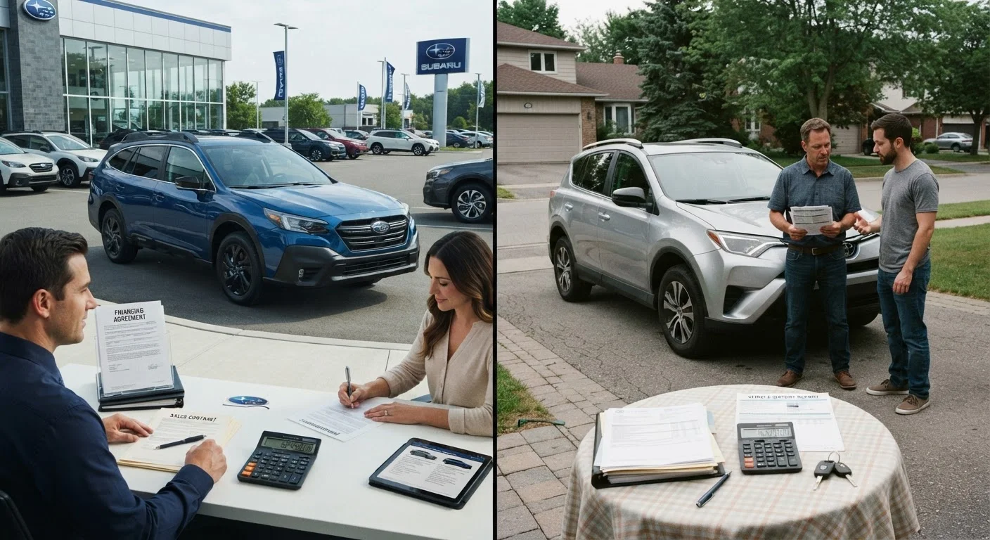 Financing a New Car vs a Used Car: How the Numbers Compare
