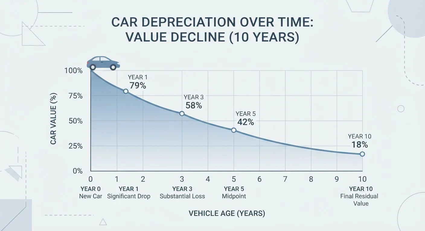 How Depreciation Shapes Used Car Prices at Different Ages