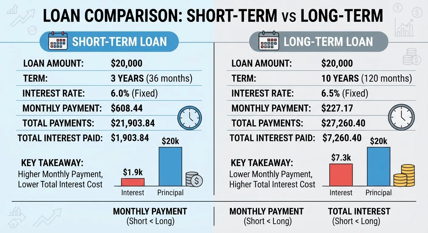 How Loan Term Length Affects the True Cost of a Used Car