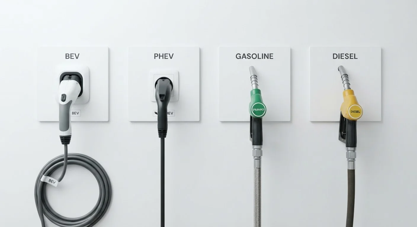 Mild Hybrid, Full Hybrid, PHEV, or BEV: A Plain-English Breakdown