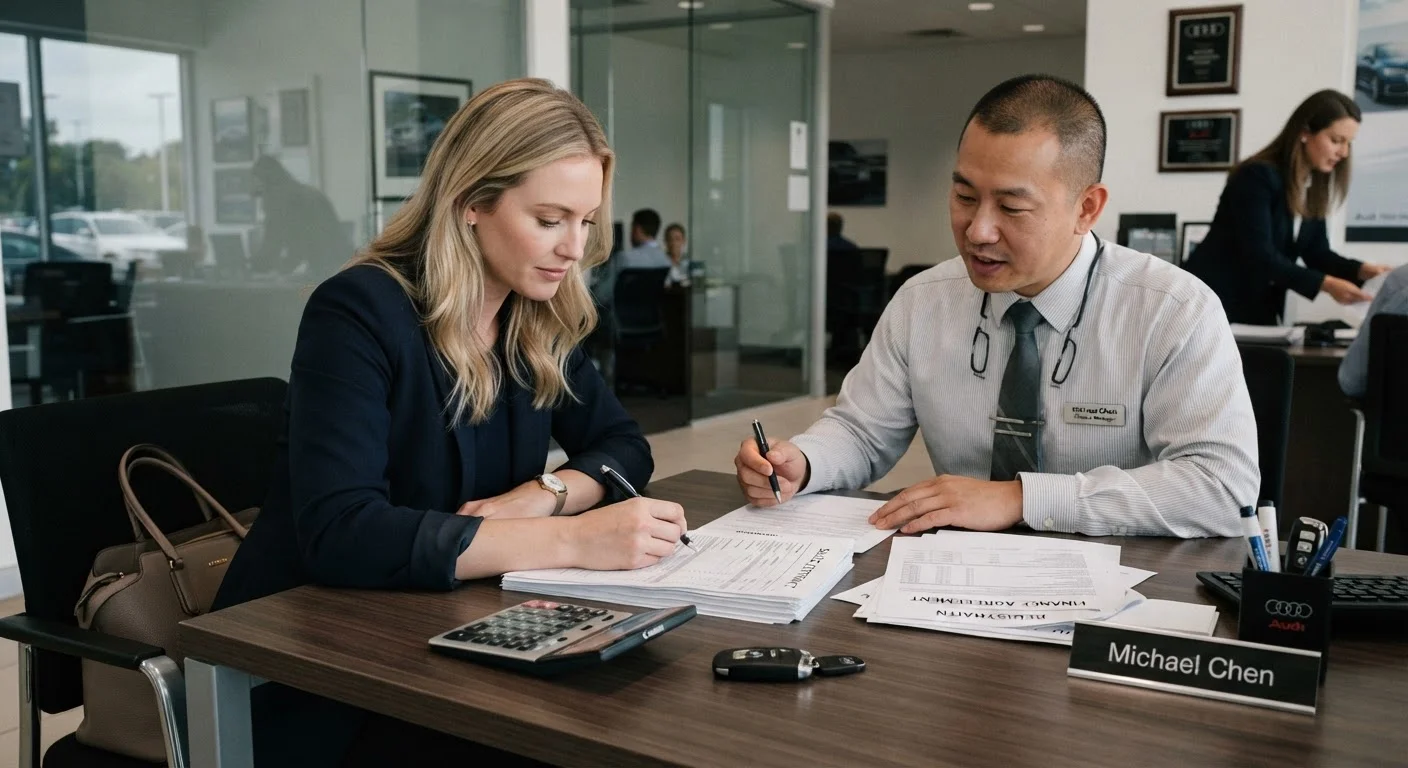 Negotiating a Trade-In at the Same Time as a New Car