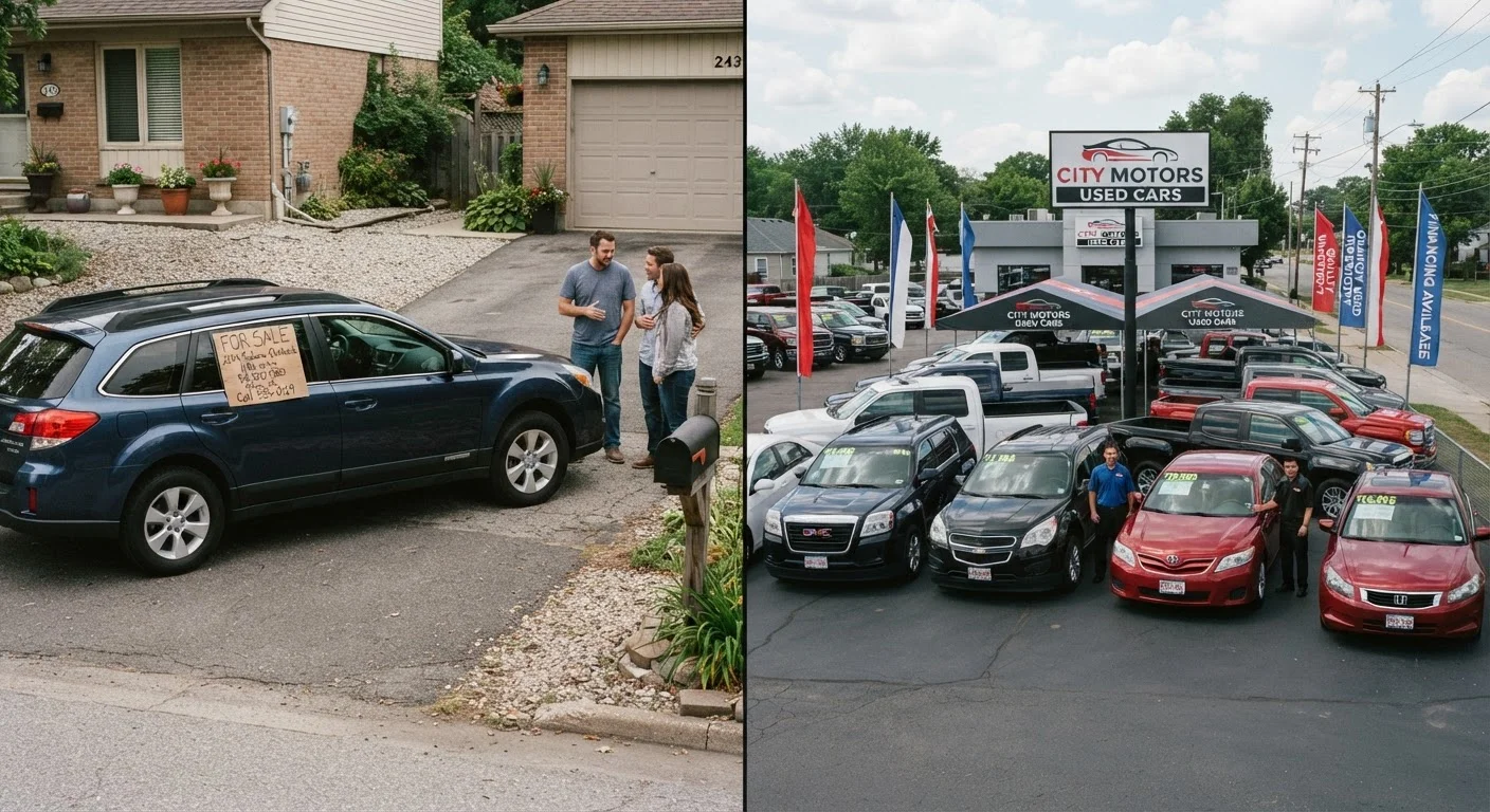 Private Seller vs Dealership: Where to Buy a Used Car and What to Expect