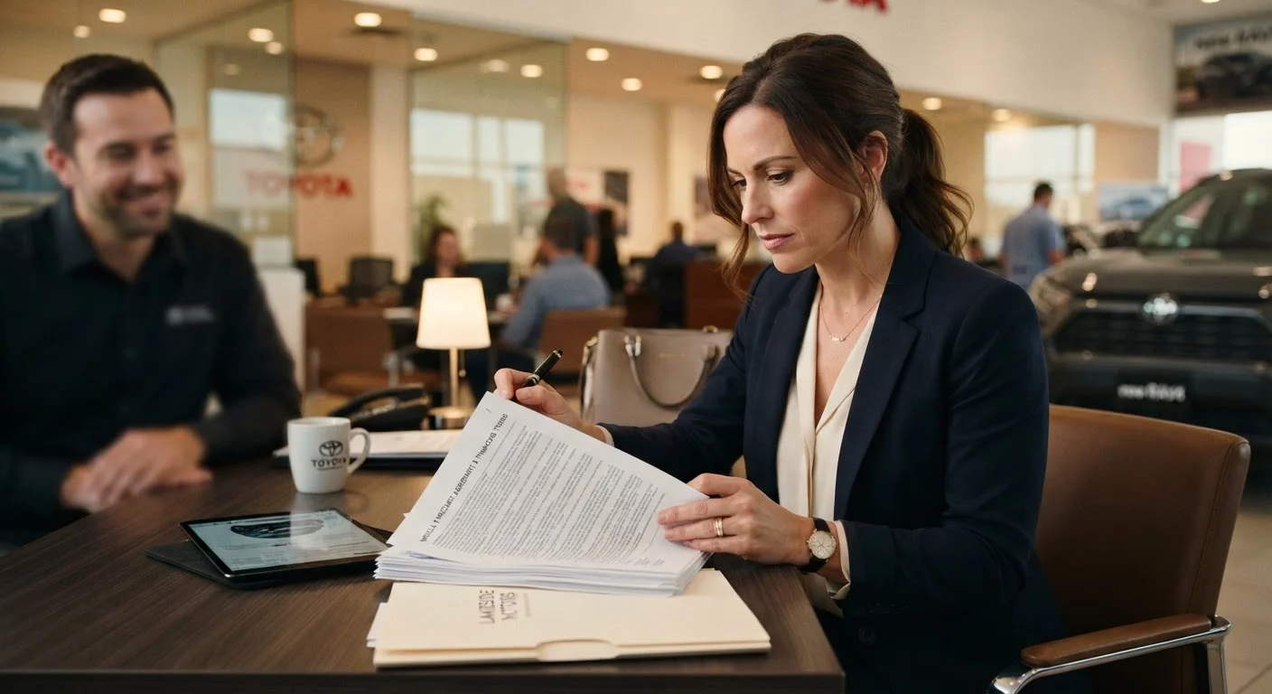 Questions Worth Asking Before Signing Any Dealership Document