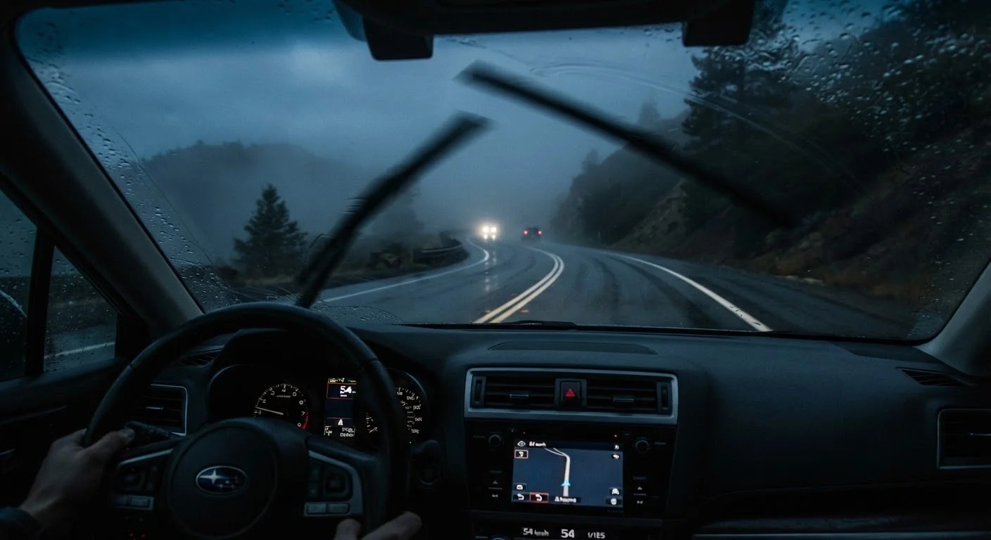 Rain, Ice, and Fog: Matching Your Speed to Road Conditions