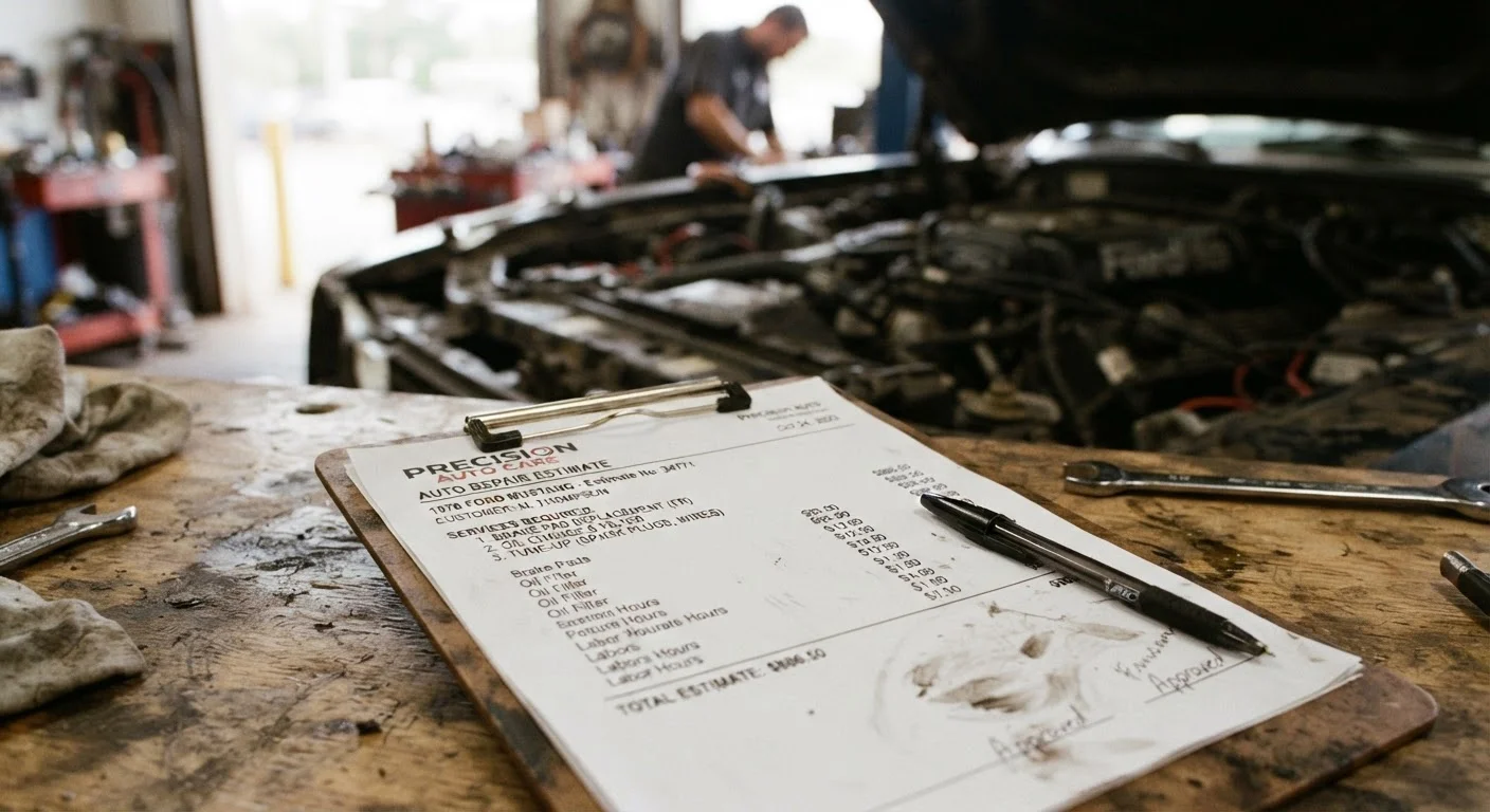 Reading a Repair Estimate: A Field Guide for Non-Mechanics