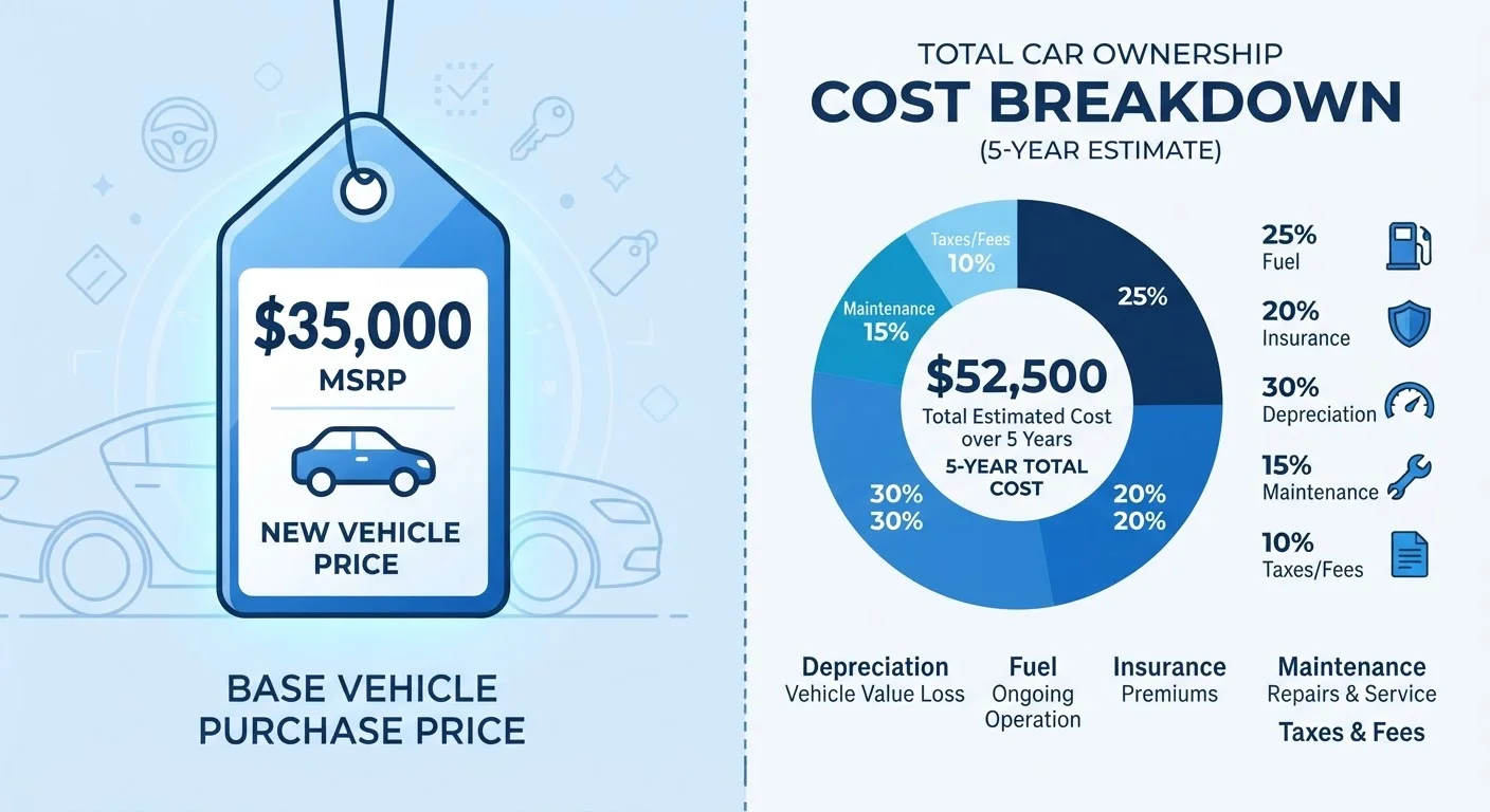Sticker Price vs. Total Cost of Ownership: What You're Really Comparing