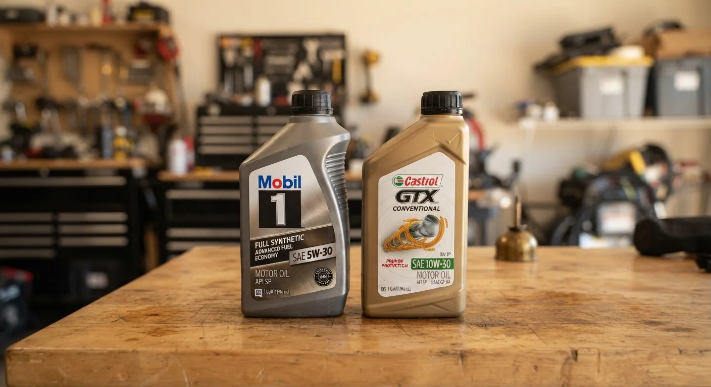 Synthetic vs Conventional Engine Oil: What Actually Differs