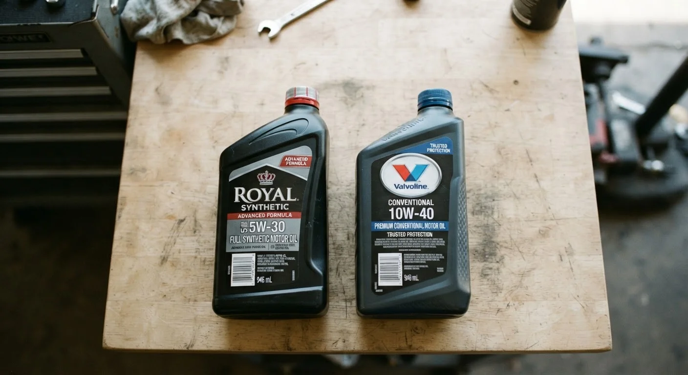 Synthetic vs. Conventional Motor Oil