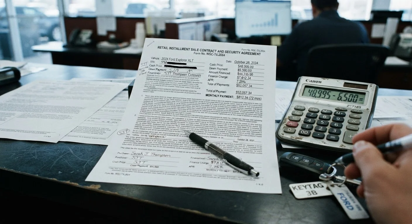 The Hidden Costs That Inflate Your Auto Loan Beyond the Sticker Price