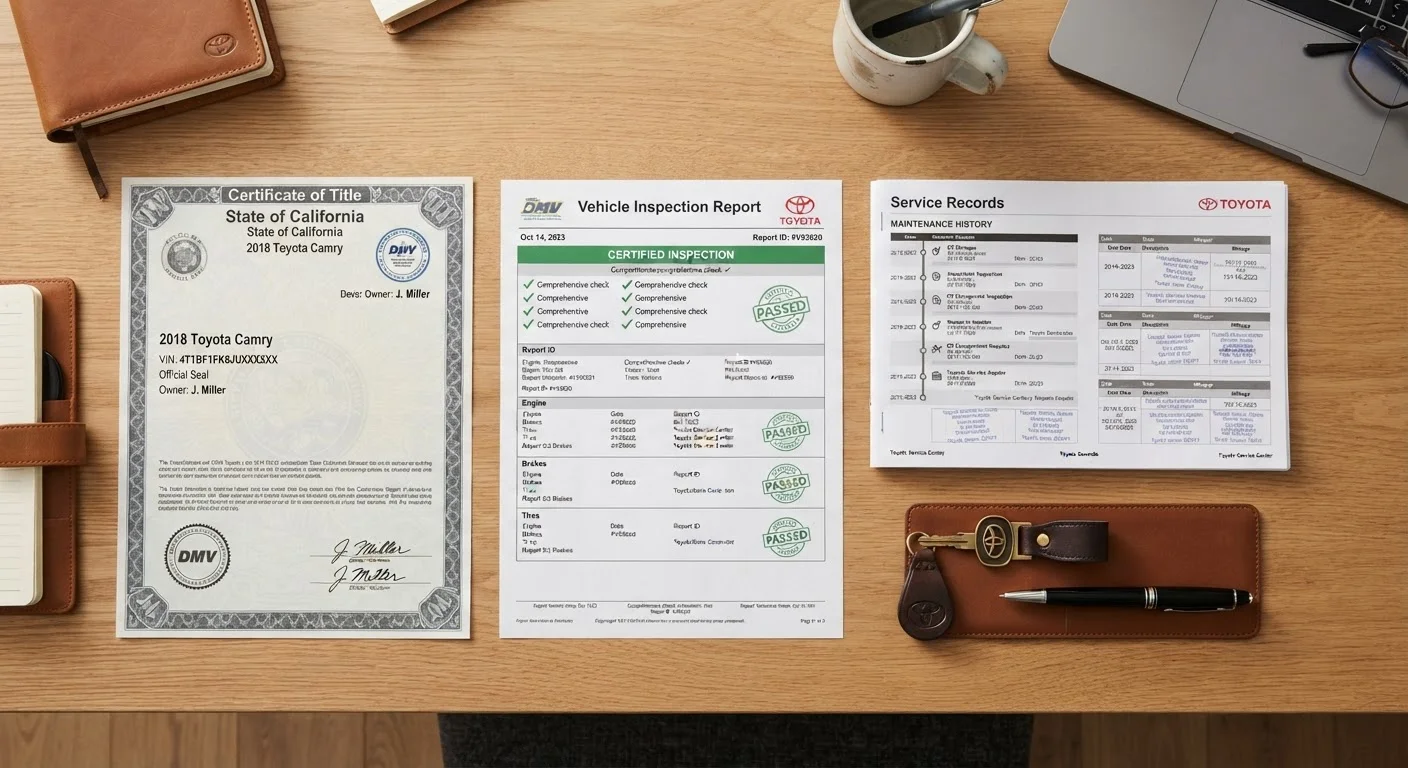 The Paper Trail: Documents to Request Before Buying Any Used Car