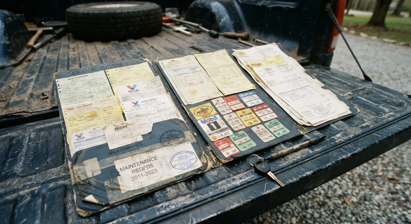What a Used Truck's Service History Tells You About Its Future Reliability